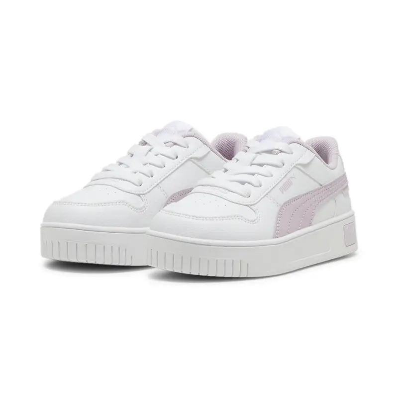Sneaker Carina Street da bambini PUMA White Grape Mist Purple | Puma Bianco
