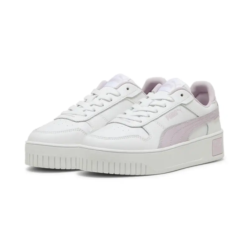 Sneaker Carina Street da ragazzi PUMA White Grape Mist Purple | Puma Bianco