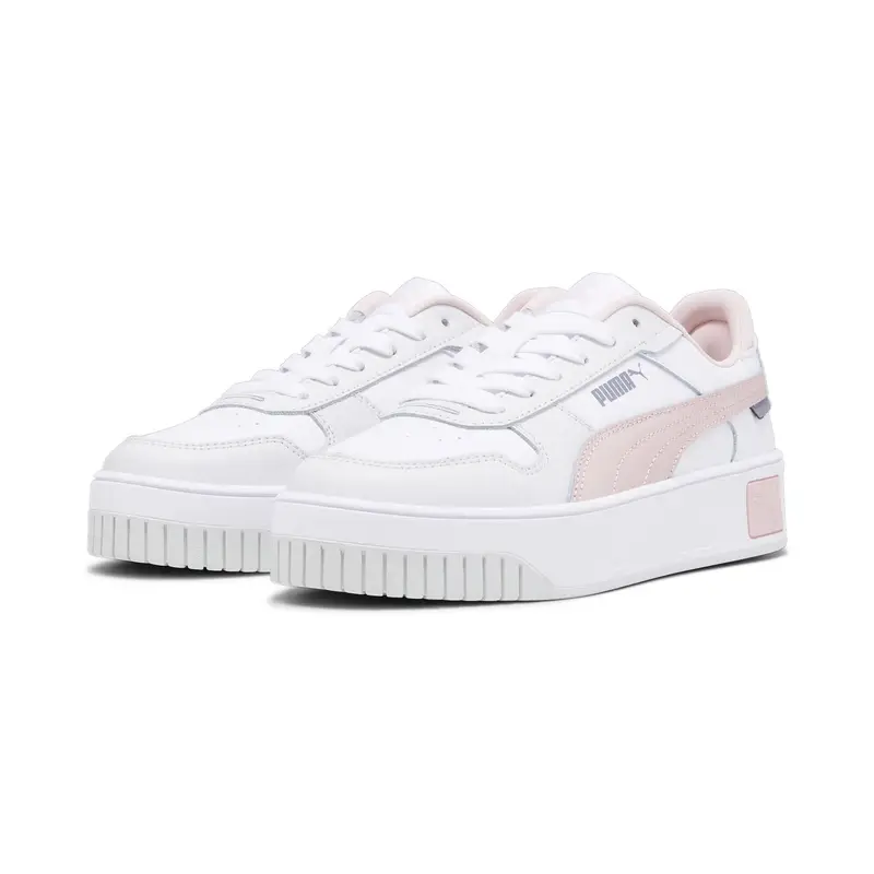 Sneaker Carina Street da ragazzi PUMA White Rose Dust Feather Gray Pink | Puma Multi