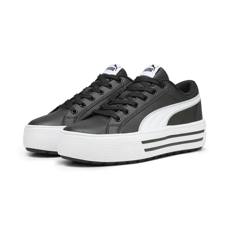 Sneaker Kaia 2.0 da donna PUMA Black White Ash Gray | Puma Nero