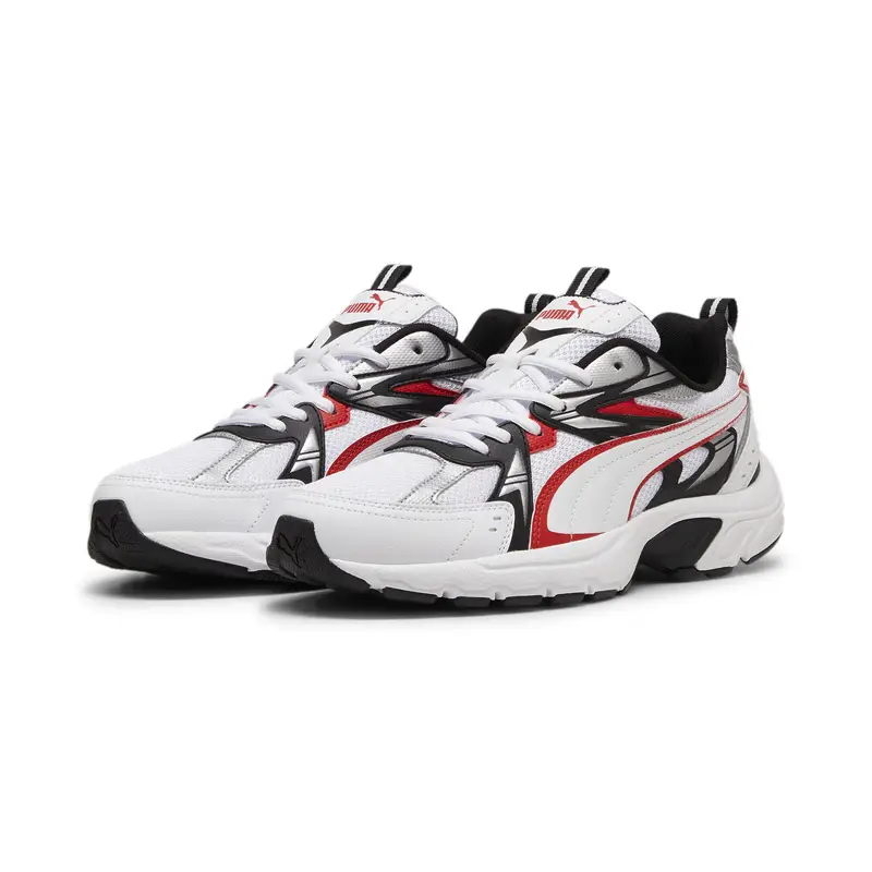 Sneaker Milenio Tech PUMA White Black For All Time Red | Puma Bianco