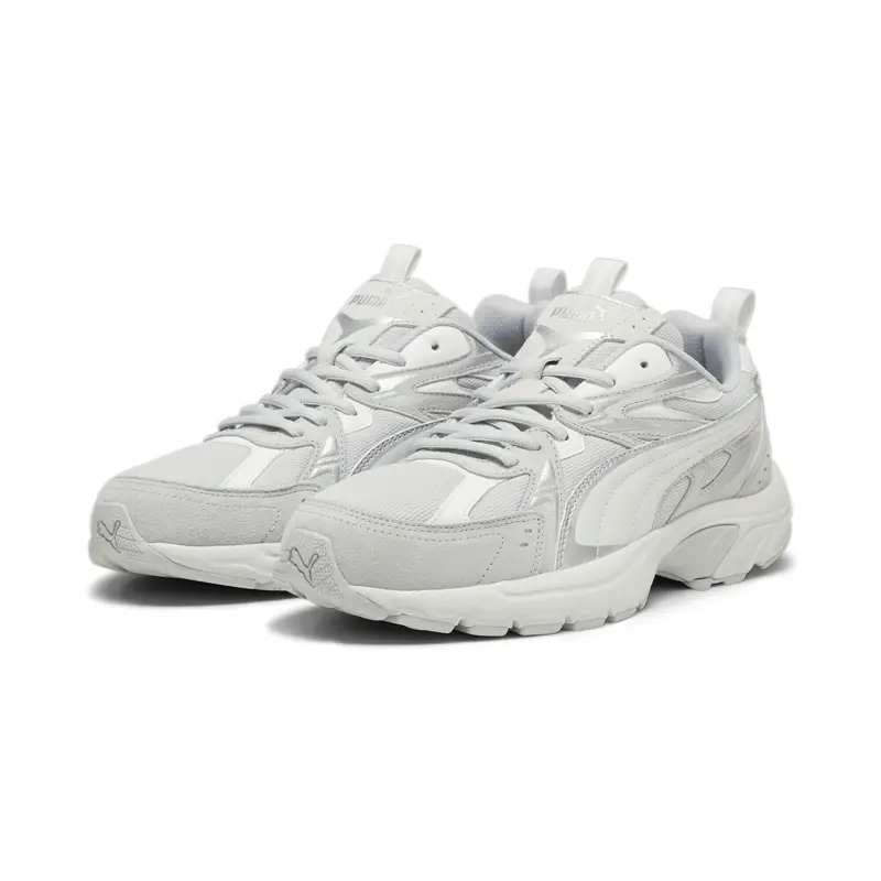 Sneaker Milenio Tech Suede PUMA Cool Light Gray Feather White | Puma Grigio chiaro