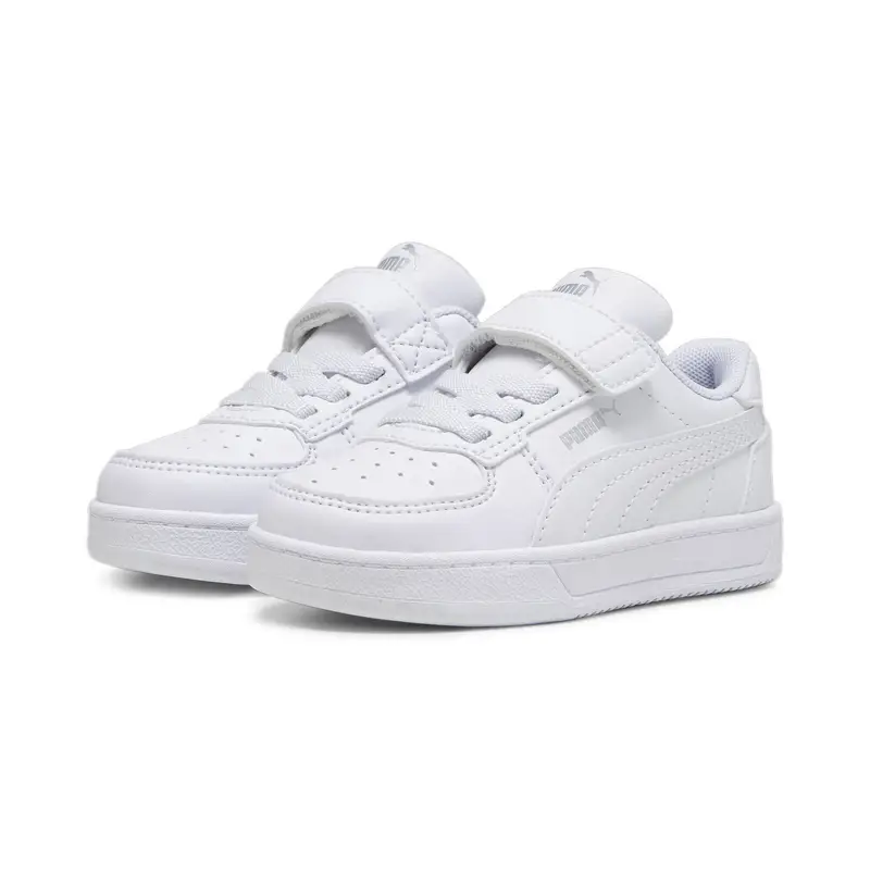 Sneaker PUMA Caven 2.0 per bimbi ai primi passi PUMA White Silver Black Metallic | Puma Bianco