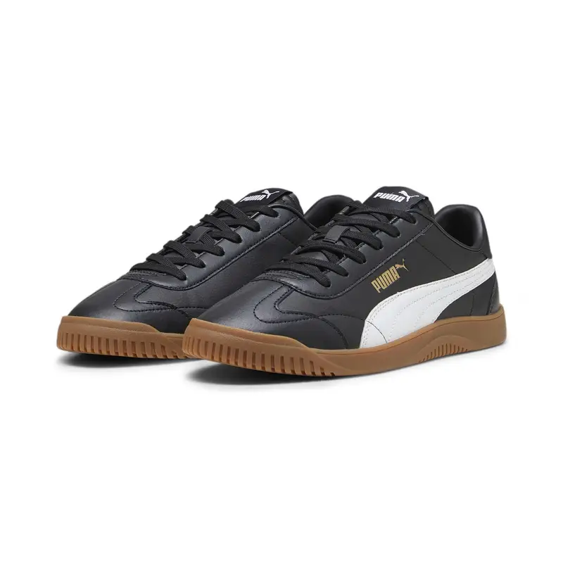Sneaker PUMA Club 5v5 PUMA Black White Gold | Puma Nero