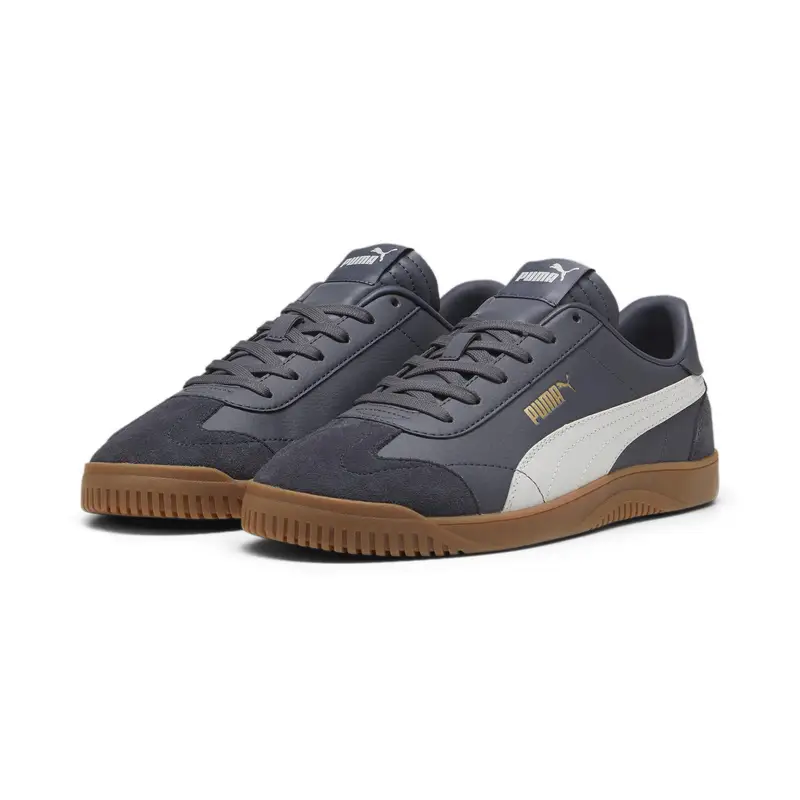 Sneaker PUMA Club 5v5 PUMA Galactic Gray Feather Gold | Puma Grigio