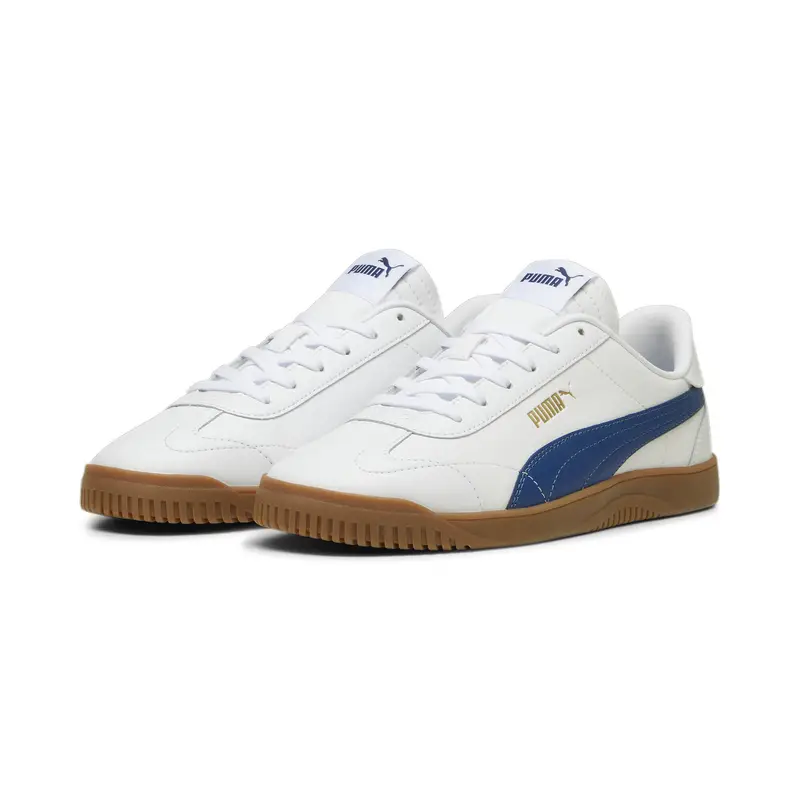 Sneaker PUMA Club 5v5 PUMA White Clyde Royal Gold Blue | Puma Bianco