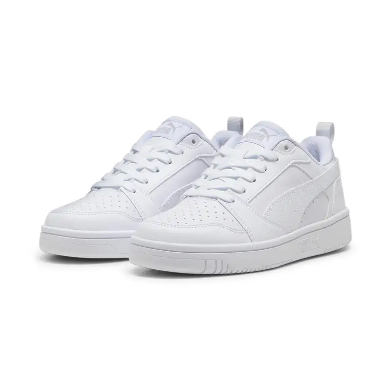 Sneaker Rebound V6 Lo da ragazzi PUMA White Cool Light Gray | Puma Bianco