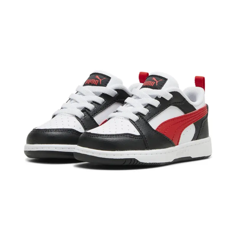 Sneaker Rebound V6 Lo per bimbi ai primi passi PUMA White For All Time Red Black | Puma Rosso