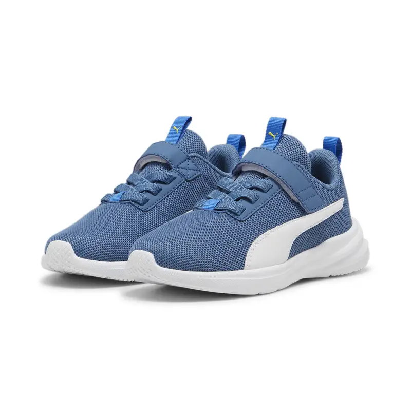 Sneaker Rickie Runner per bambini PUMA Blue Horizon White Hyperlink | Puma Blu