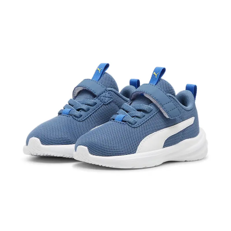 Sneaker Rickie Runner per bimbi ai primi passi PUMA Blue Horizon White Hyperlink | Puma Blu