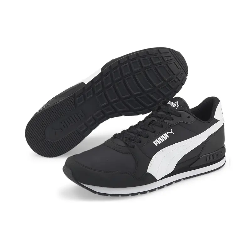 Sneaker ST Runner v3 NL PUMA Black White | Puma Bianco naturale