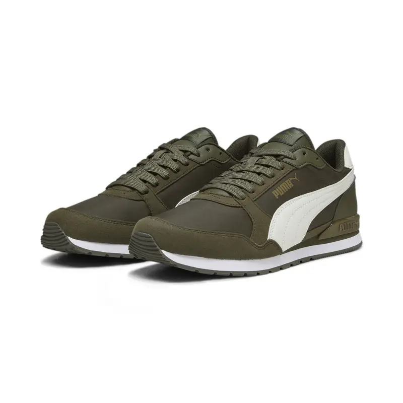 Sneaker ST Runner v3 NL PUMA Dark Olive Vapor Gray Green | Puma Verde