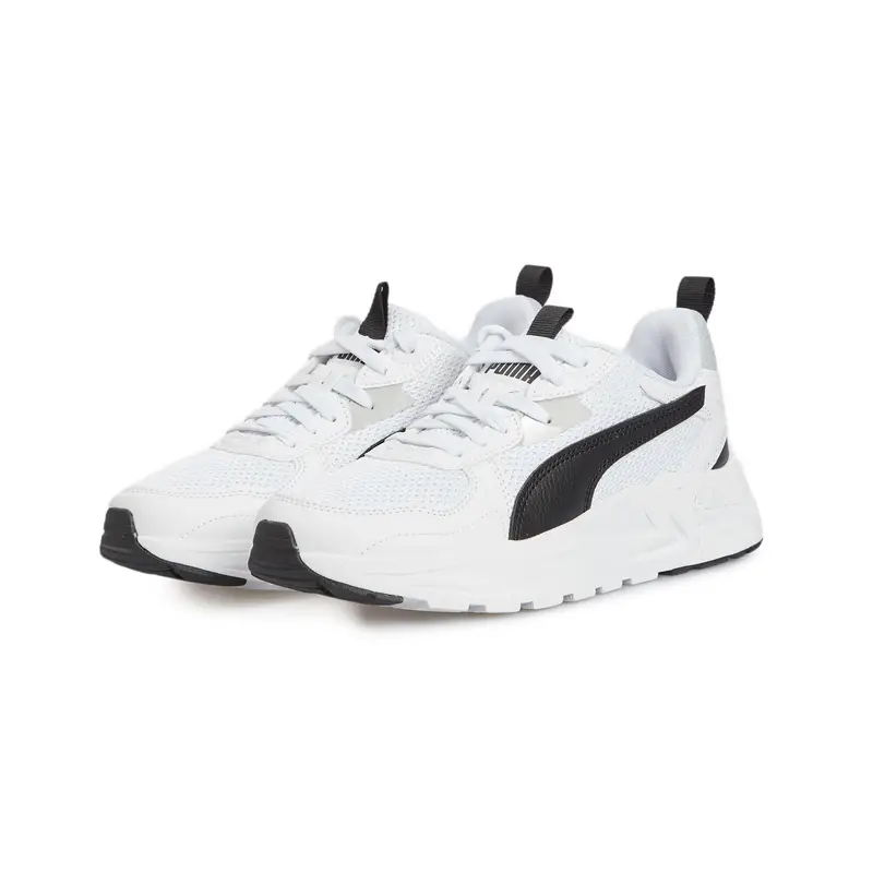 Sneaker Trinity Lite da uomo PUMA White Black Cool Light Gray | Puma Bianco