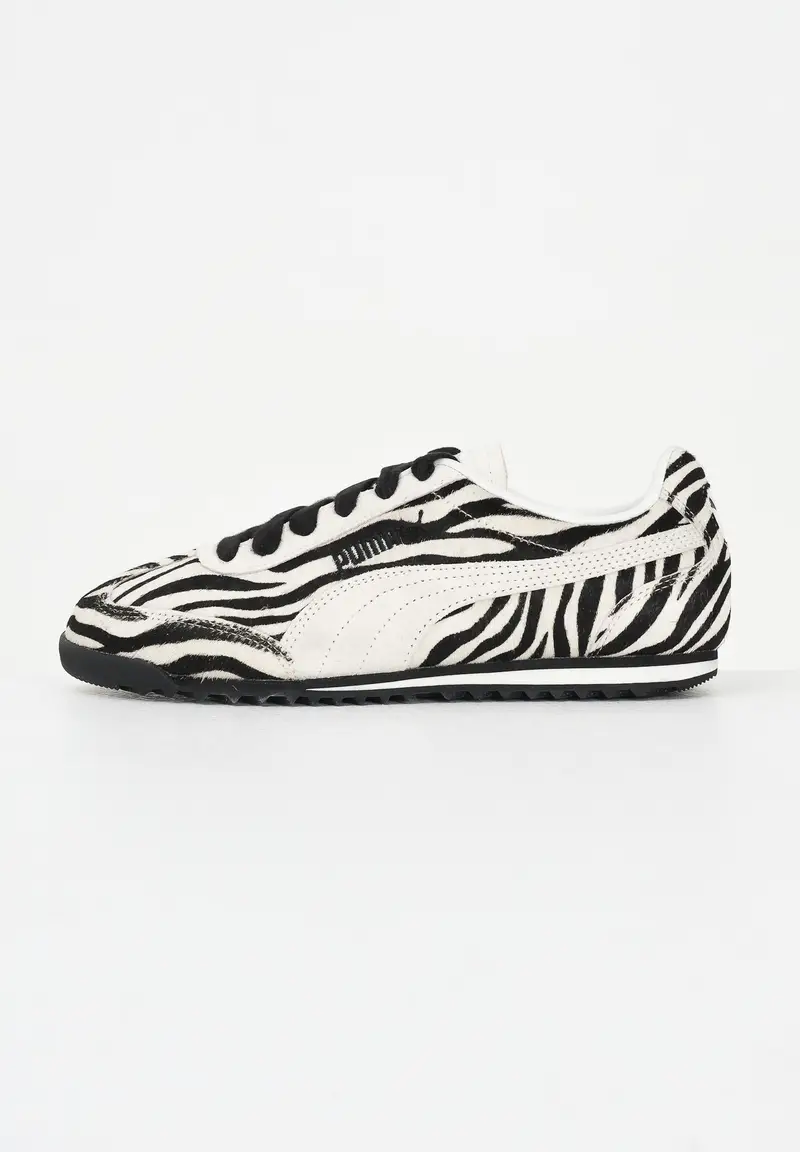 Sneakers Arizona Zebra bianca e nera da donna