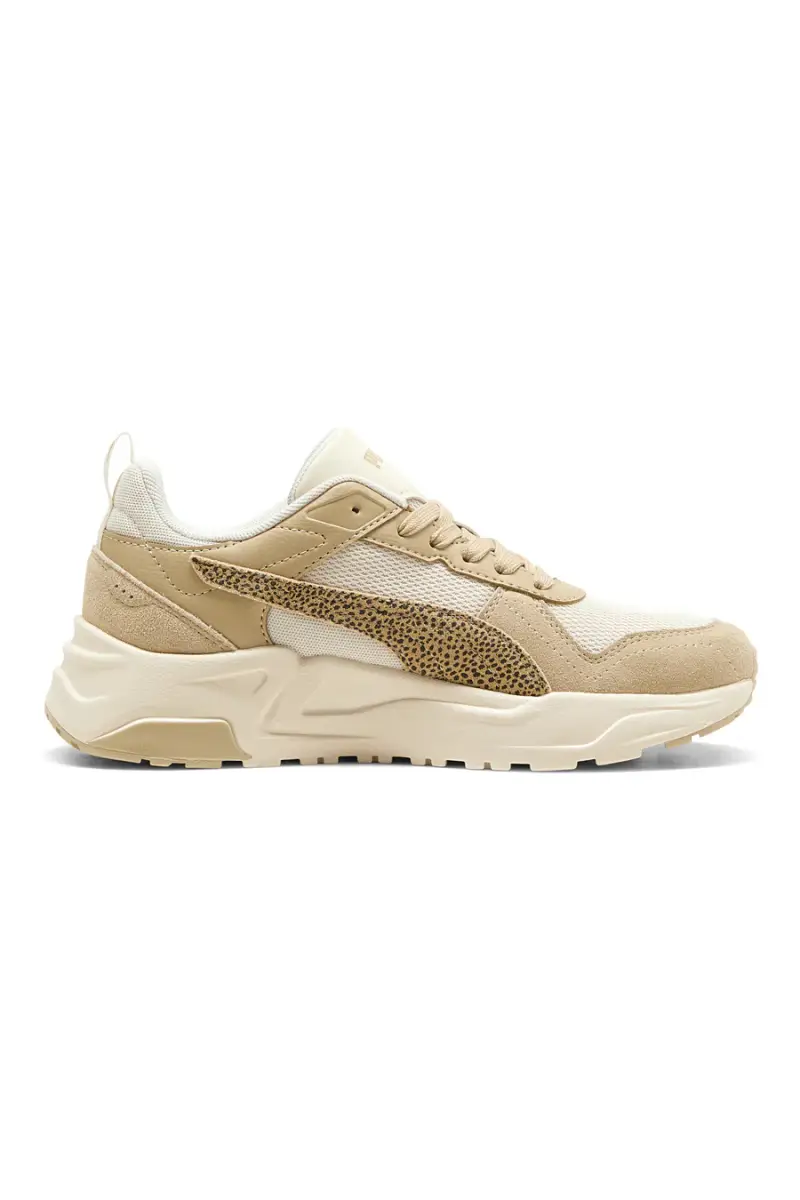 Sneakers beige e panna in mesh Puma Trinity 2 Lt Topcat [BEIGE] miniatura 3
