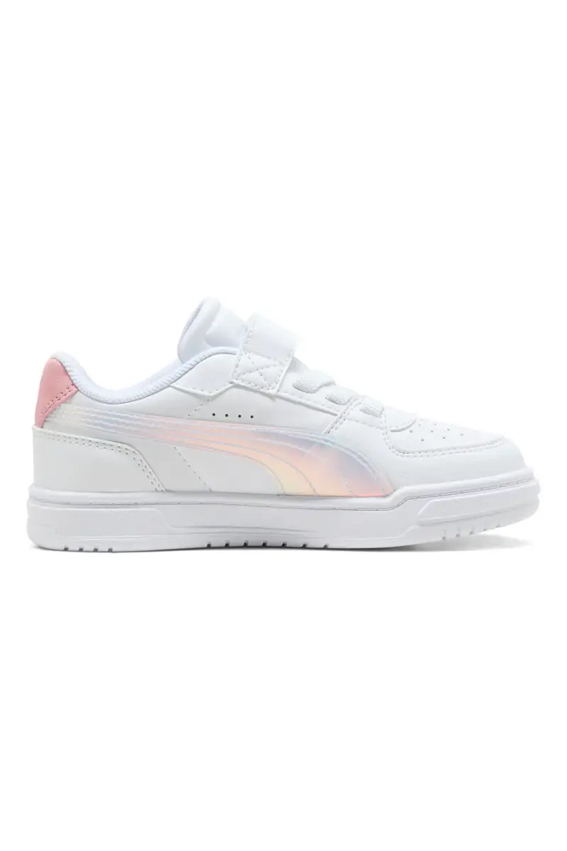 Sneakers bianca con chiusura a strappo e lacci Puma Caven III Holo 2 0 AC+ PS [WHITE miniatura 3