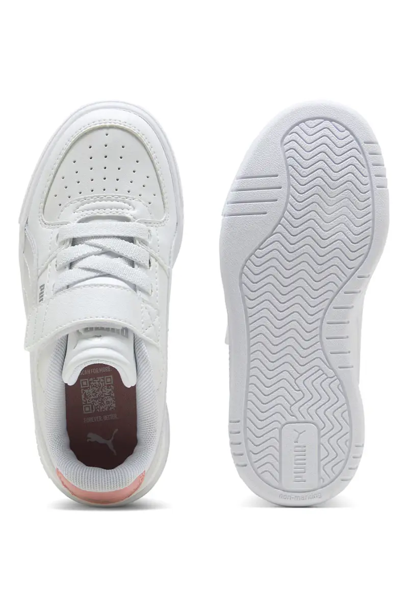 Sneakers bianca con chiusura a strappo e lacci Puma Caven III Holo 2 0 AC+ PS [WHITE miniatura 4