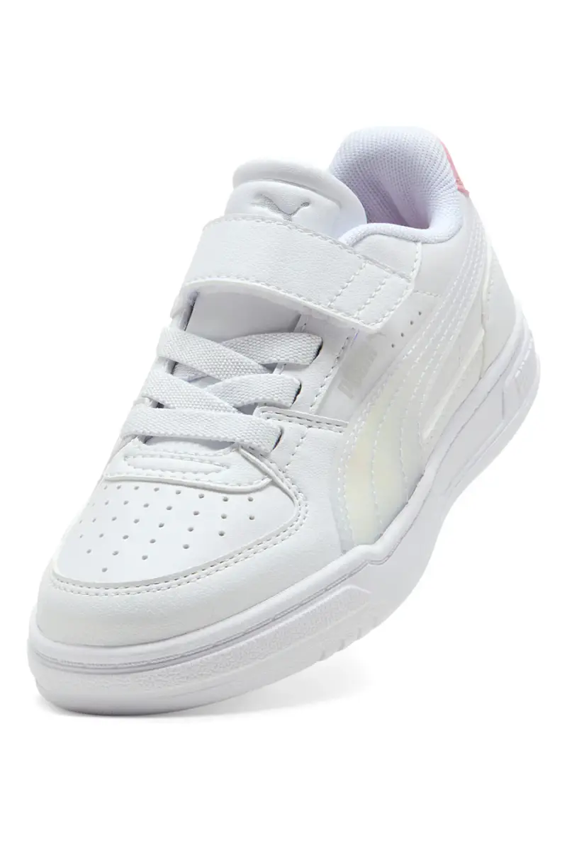Sneakers bianca con chiusura a strappo e lacci Puma Caven III Holo 2 0 AC+ PS [WHITE miniatura 5