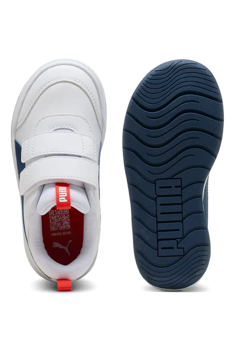 Sneakers bianca con chiusura a strappo Puma Multiflex 2 SL V PS [BIANCO miniatura 4