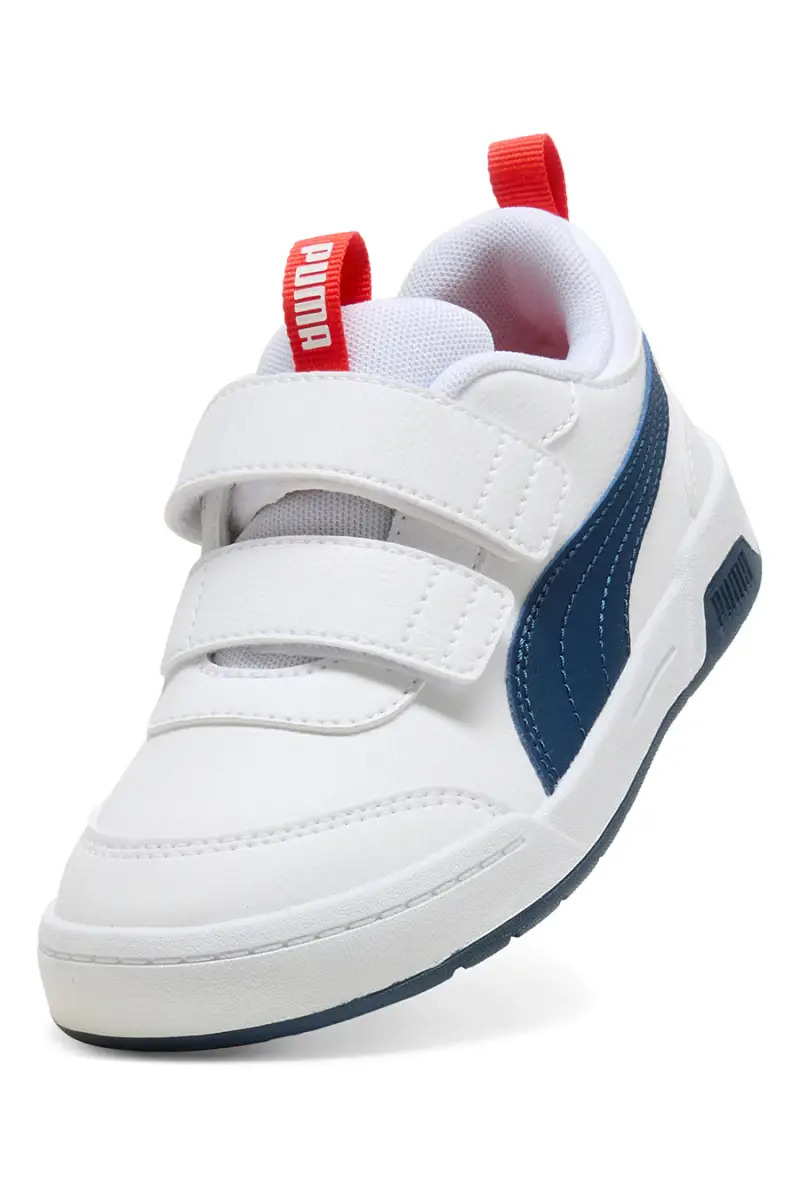 Sneakers bianca con chiusura a strappo Puma Multiflex 2 SL V PS [BIANCO miniatura 5