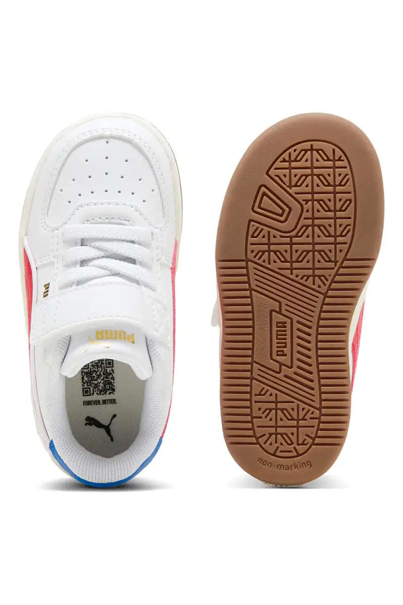 Sneakers bianche con dettagli rossi e blu Puma Caven 2.0 Retro AC+ [BLU miniatura 4