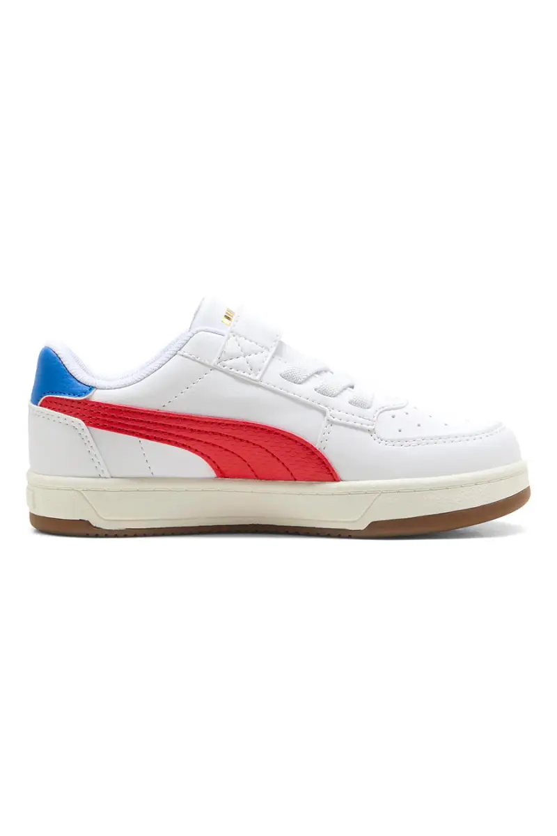 Sneakers bianche con dettagli rossi e blu Puma Caven 2 Retro AC + PS [BIANCO] miniatura 4