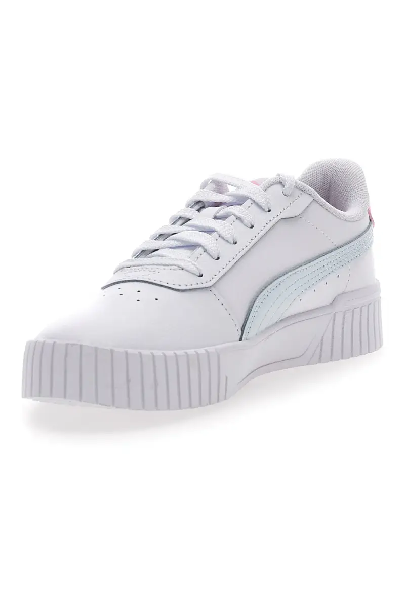Sneakers Bianche Con Platform Puma Carina 2 Jr [BIANCO] miniatura 3