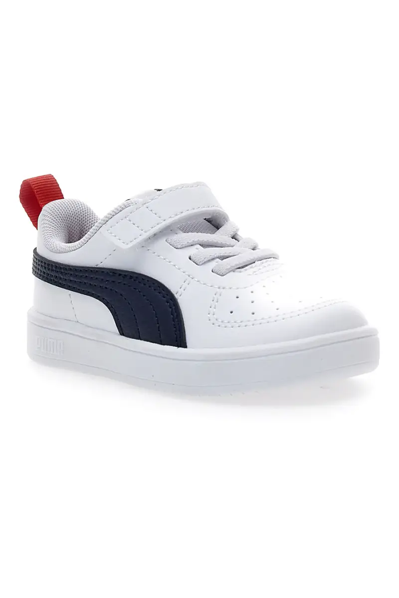 Sneakers bianche con strappo e dettagli navy Puma Rickie AC+ Inf [ND] miniatura 2