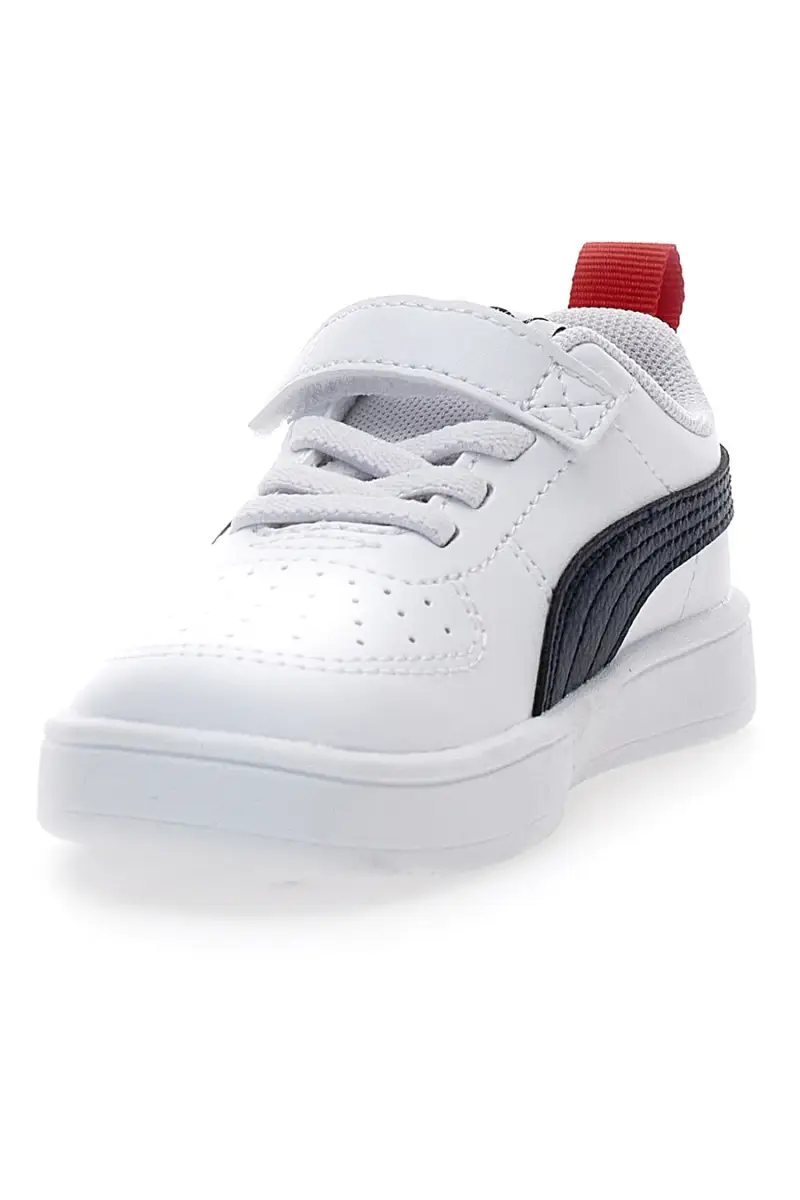 Sneakers bianche con strappo e dettagli navy Puma Rickie AC+ Inf [ND] miniatura 3