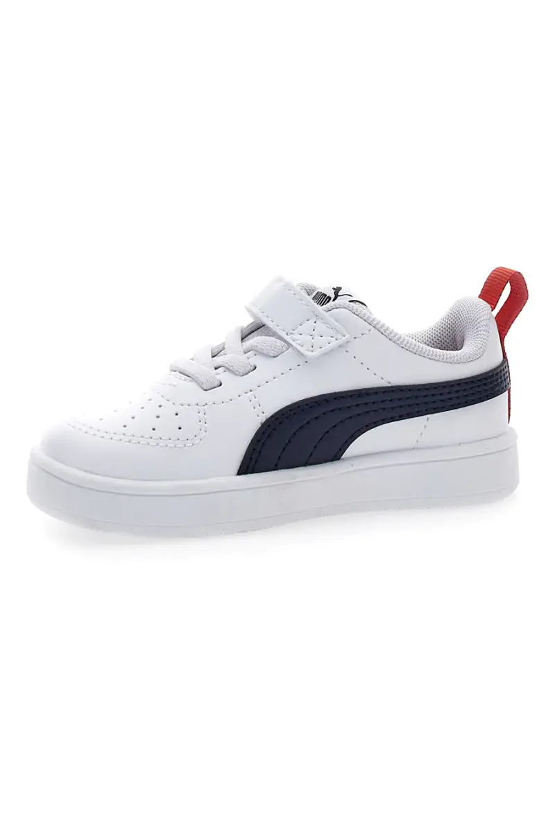 Sneakers bianche con strappo e dettagli navy Puma Rickie AC+ Inf [ND] miniatura 4