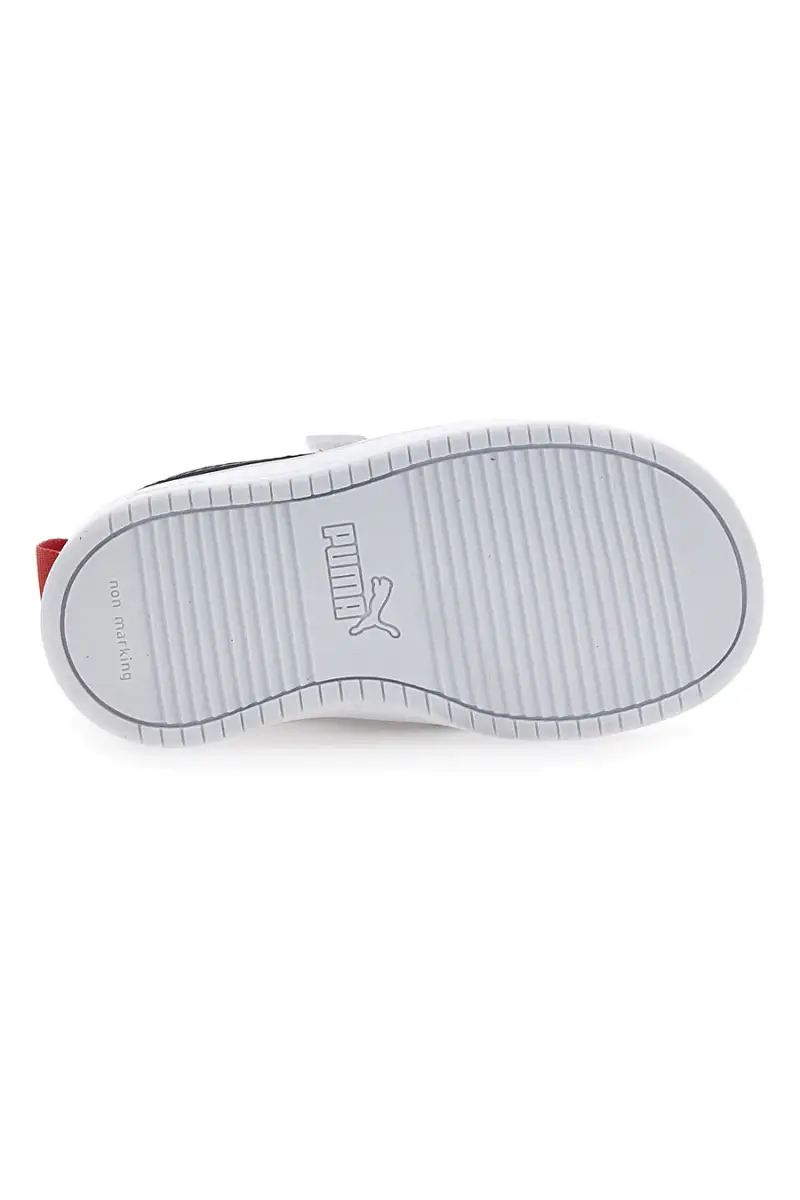 Sneakers bianche con strappo e dettagli navy Puma Rickie AC+ Inf [ND] miniatura 5