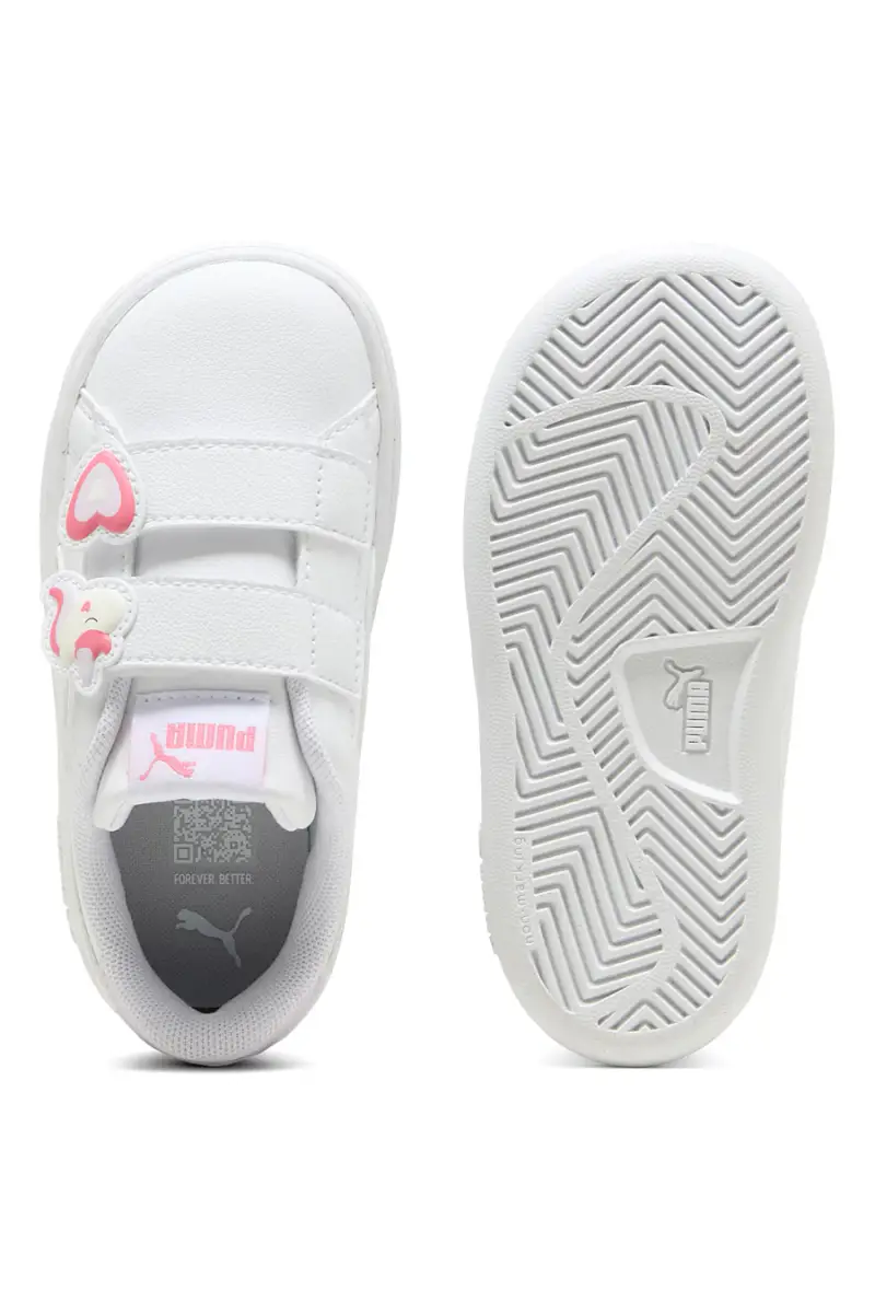 Puma Sneakers bianche con velcro e dettagli fantasiosi miniatura 4