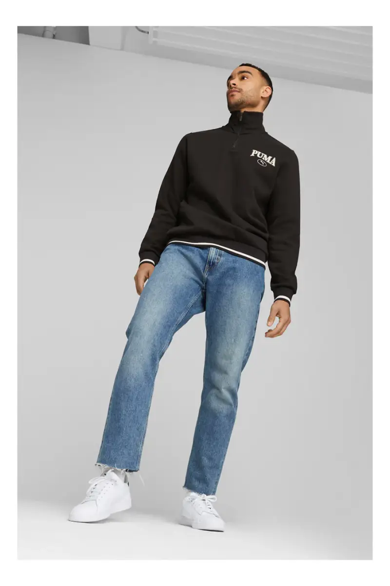 Sneakers Bianche e Blu Puma Smash 3 L [BIANCO miniatura 3