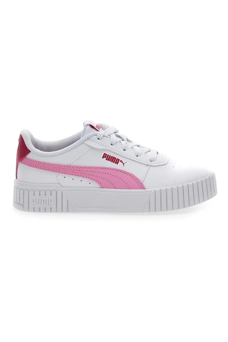 Sneakers Bianche e Rosa Con Lacci Puma Carina 2 Ps [BIANCO]