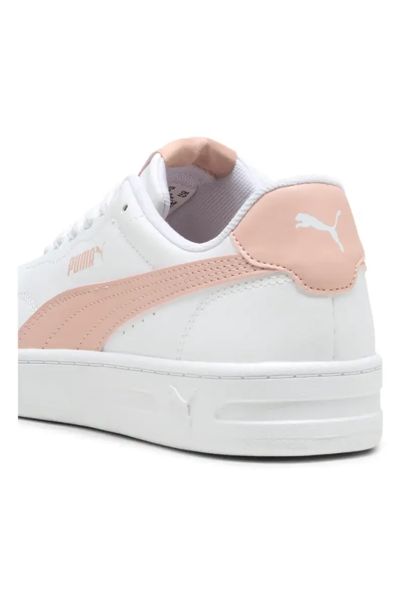 Sneakers Bianche e Rosa con Lacci Puma Court Lally JR [ROSA miniatura 3