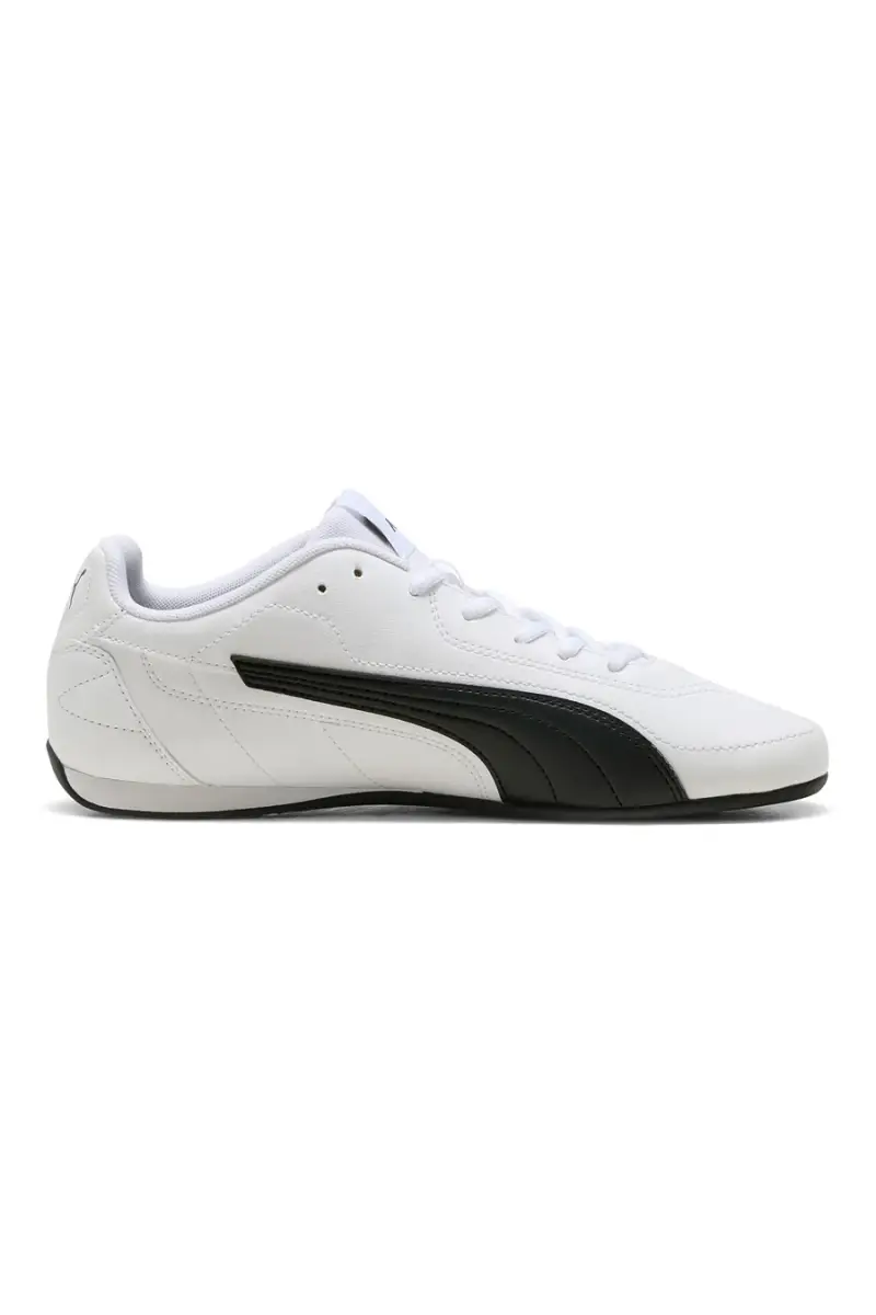 Sneakers bianche in materiale tecnico con dettagli neri Puma Catch [BIANCO miniatura 3