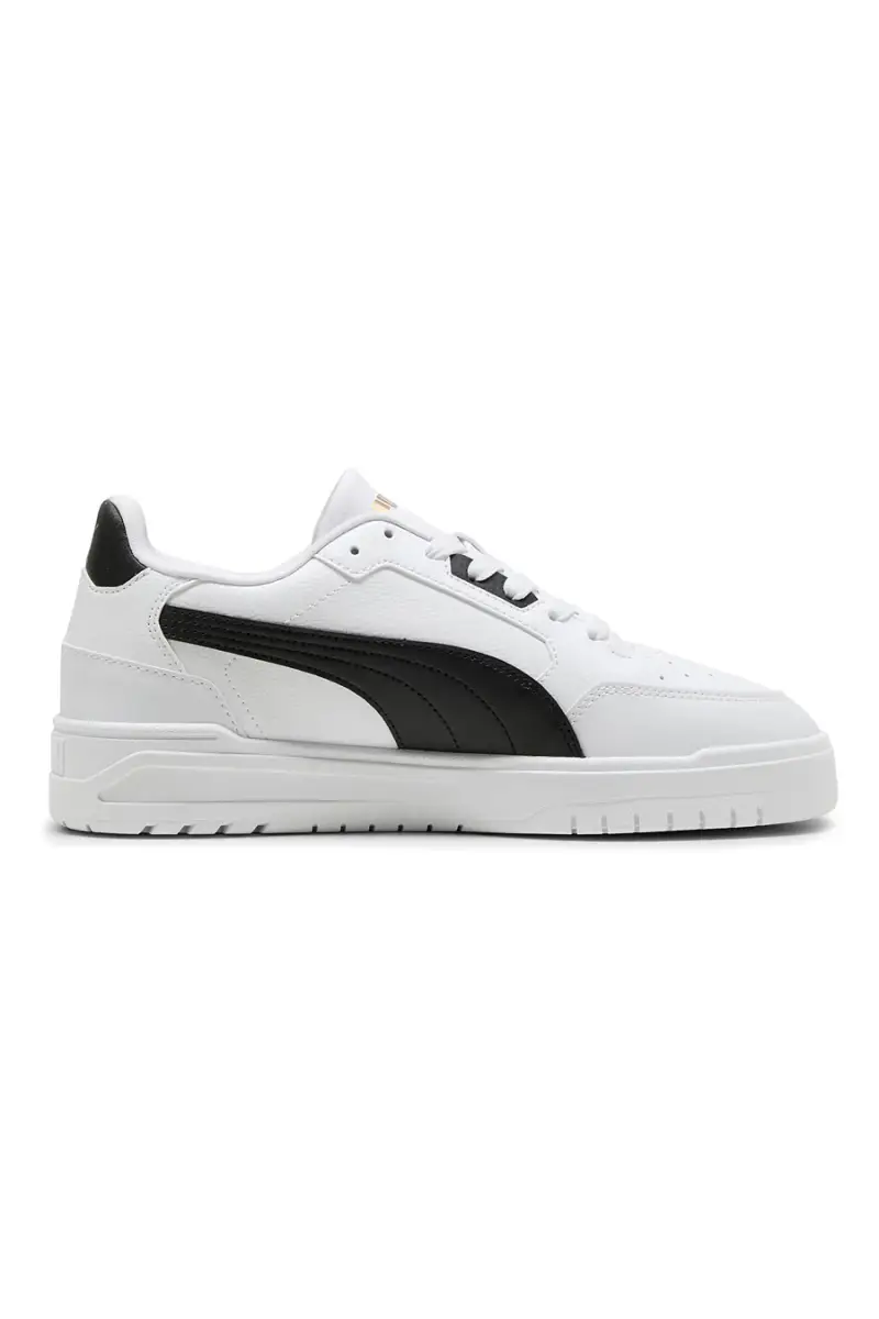 Sneakers bianche in pelle con dettagli neri Puma Shuffle Downtown [BIANCO miniatura 2