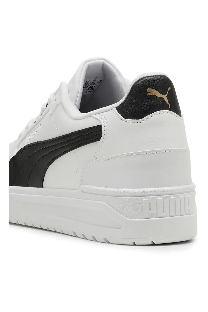 Sneakers bianche in pelle con dettagli neri Puma Shuffle Downtown [BIANCO miniatura 4