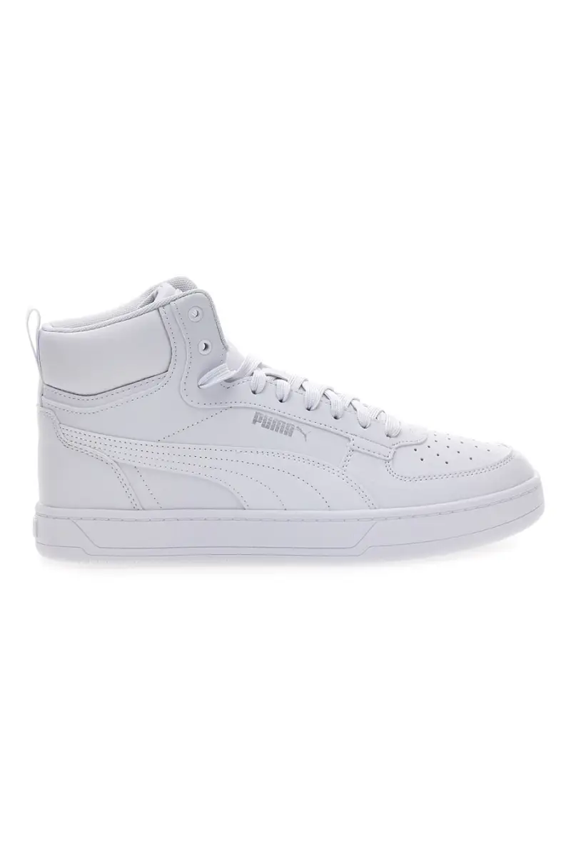 Sneakers bianche mid-cut tomaia liscia Puma Caven 2 Mid [BIANCO]