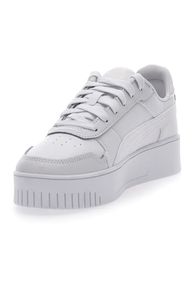 Sneakers Bianche Platform Puma Carina Street JR [BIANCO] miniatura 3