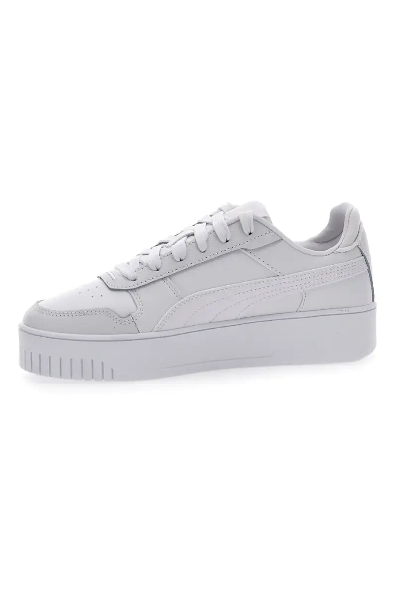 Sneakers Bianche Platform Puma Carina Street JR [BIANCO] miniatura 4