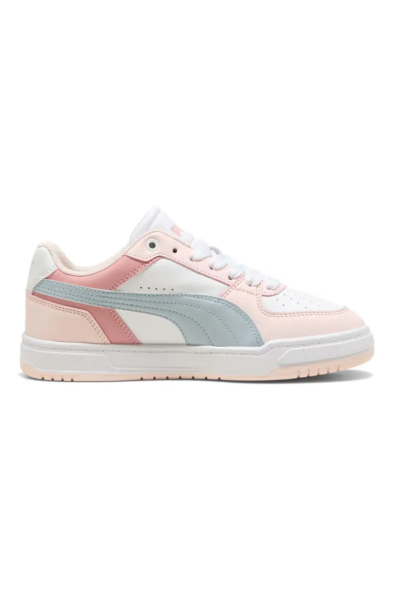 Sneakers bianche rosa e azzurre Puma Caven III Block Jr [BIANCO miniatura 4