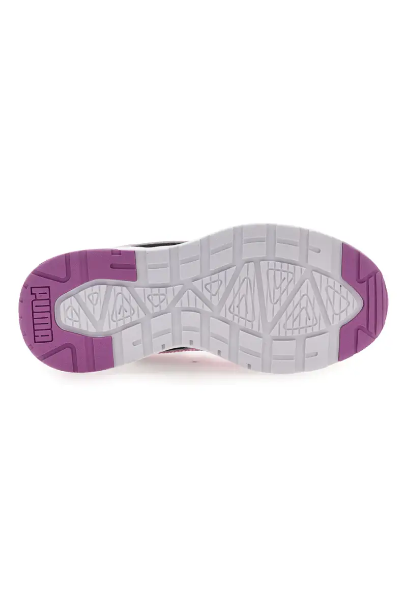 Sneakers bianche rosa e nere in mesh Puma Trinity 2 Lt Jelly Heaven Jr [BIANCO miniatura 5