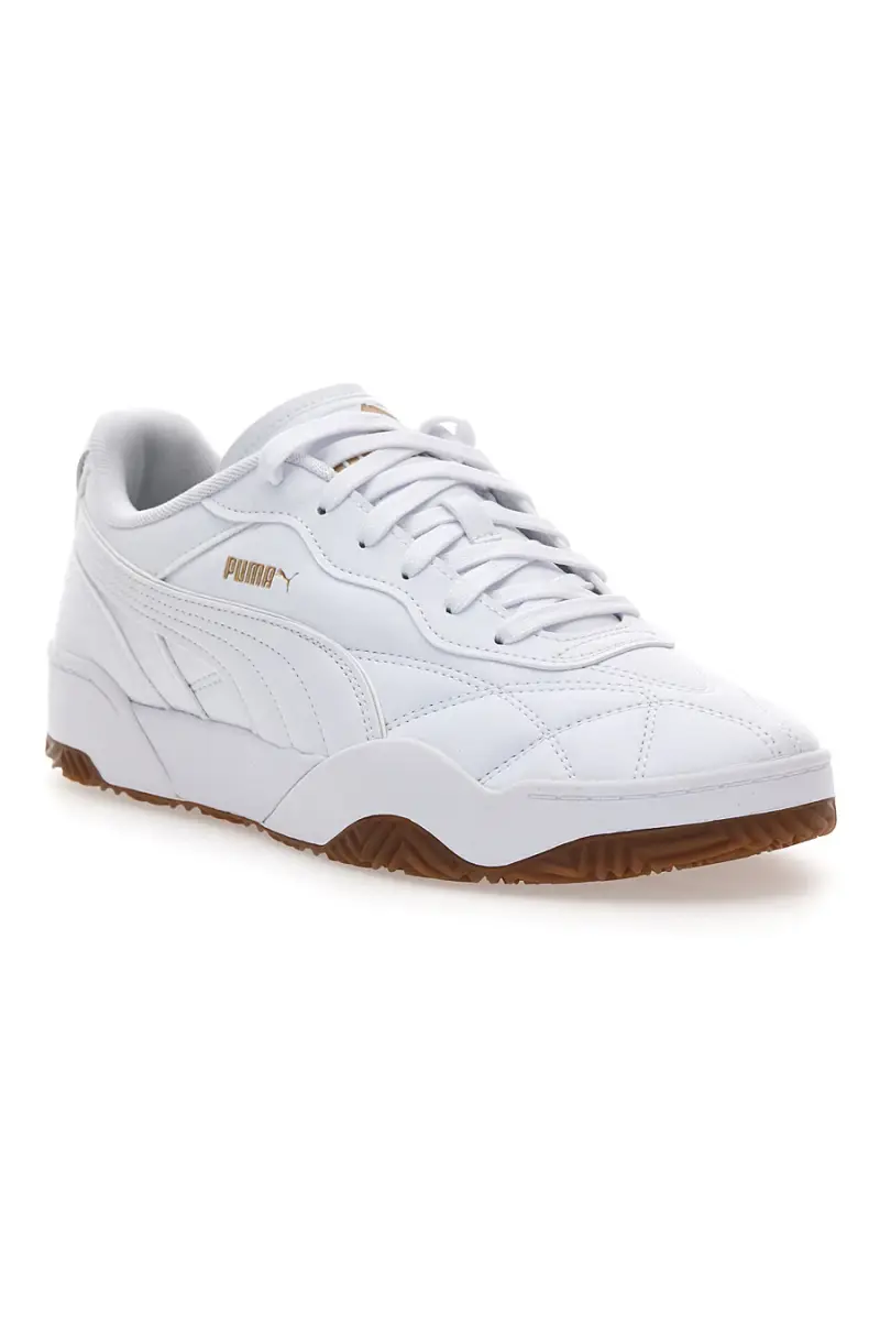Sneakers bianche suola marrone Puma Tifosi [BIANCO miniatura 2