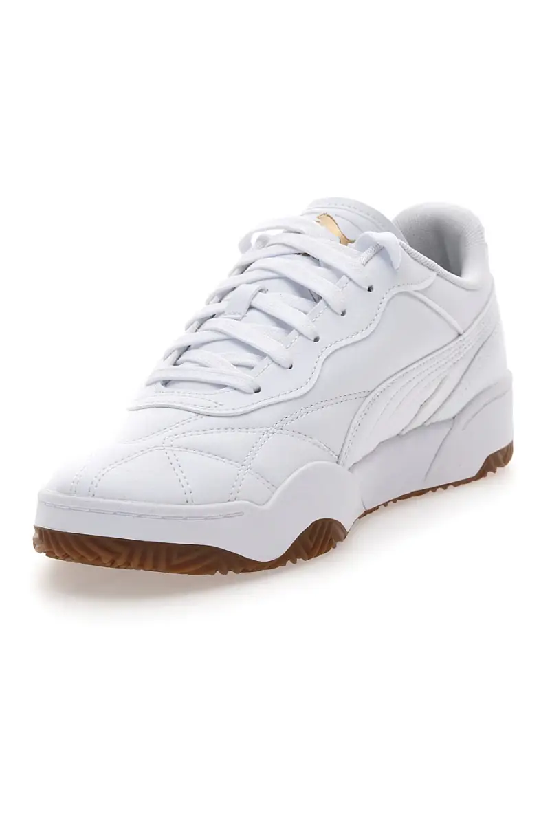 Sneakers bianche suola marrone Puma Tifosi [BIANCO miniatura 4