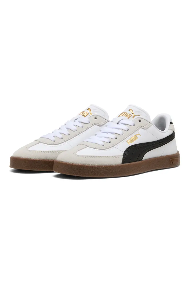 Sneakers bianco pelle Puma Club II Eva Jr [BEIGE miniatura 2