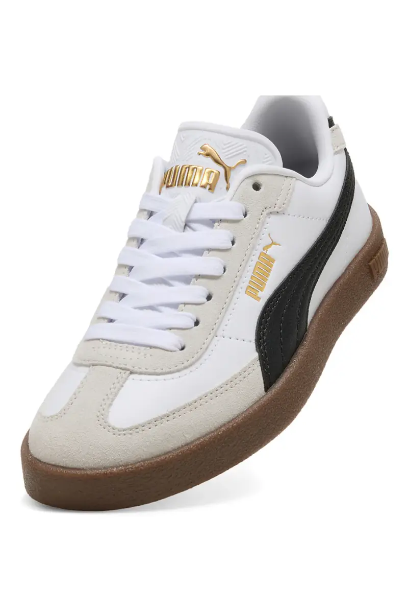 Sneakers bianco pelle Puma Club II Eva Jr [BEIGE miniatura 3