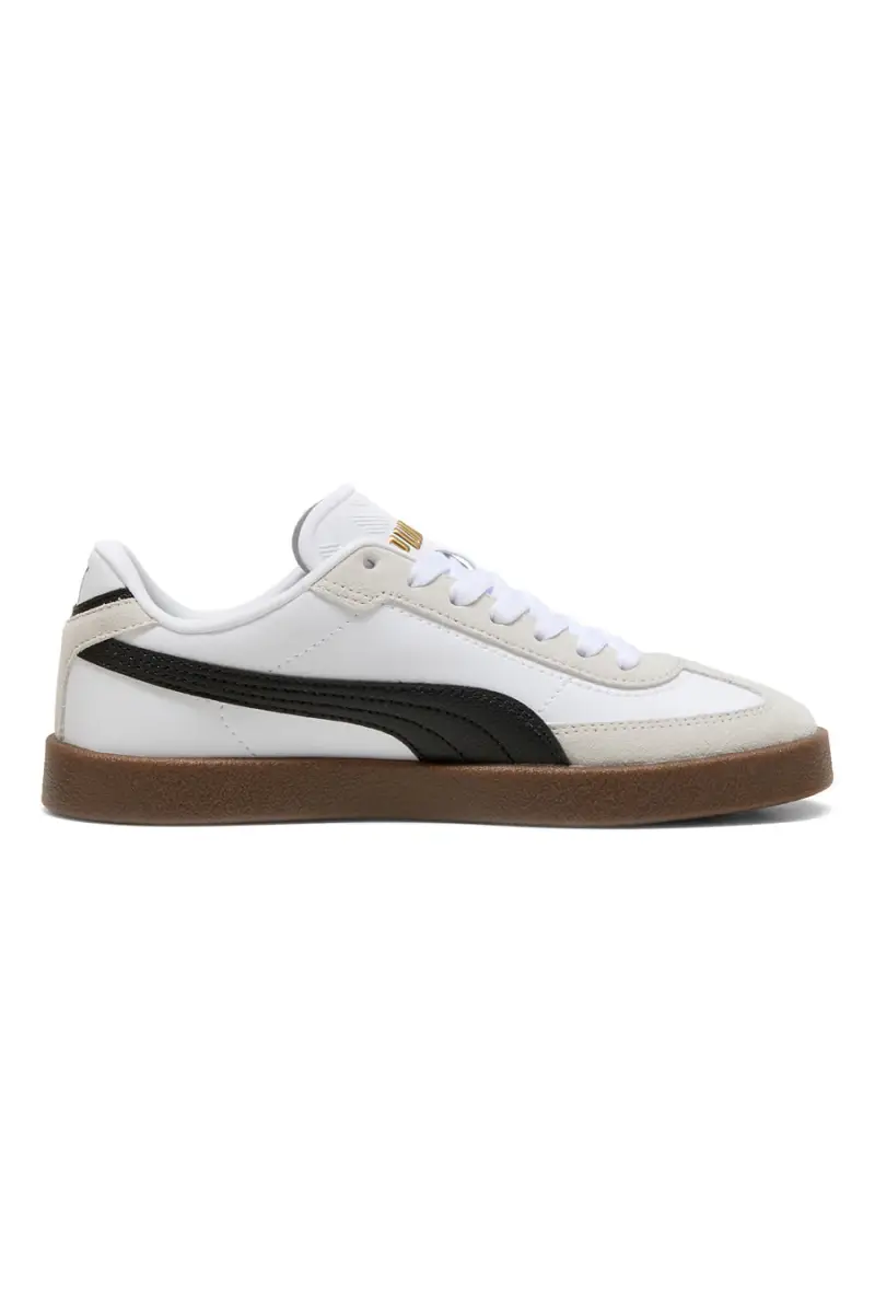 Sneakers bianco pelle Puma Club II Eva Jr [BEIGE miniatura 4