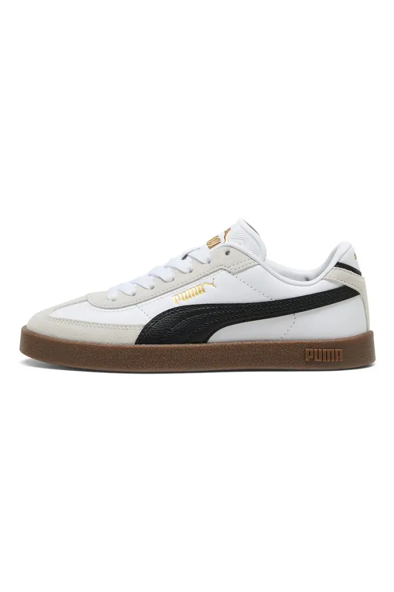 Sneakers bianco pelle Puma Club II Eva Jr [BEIGE