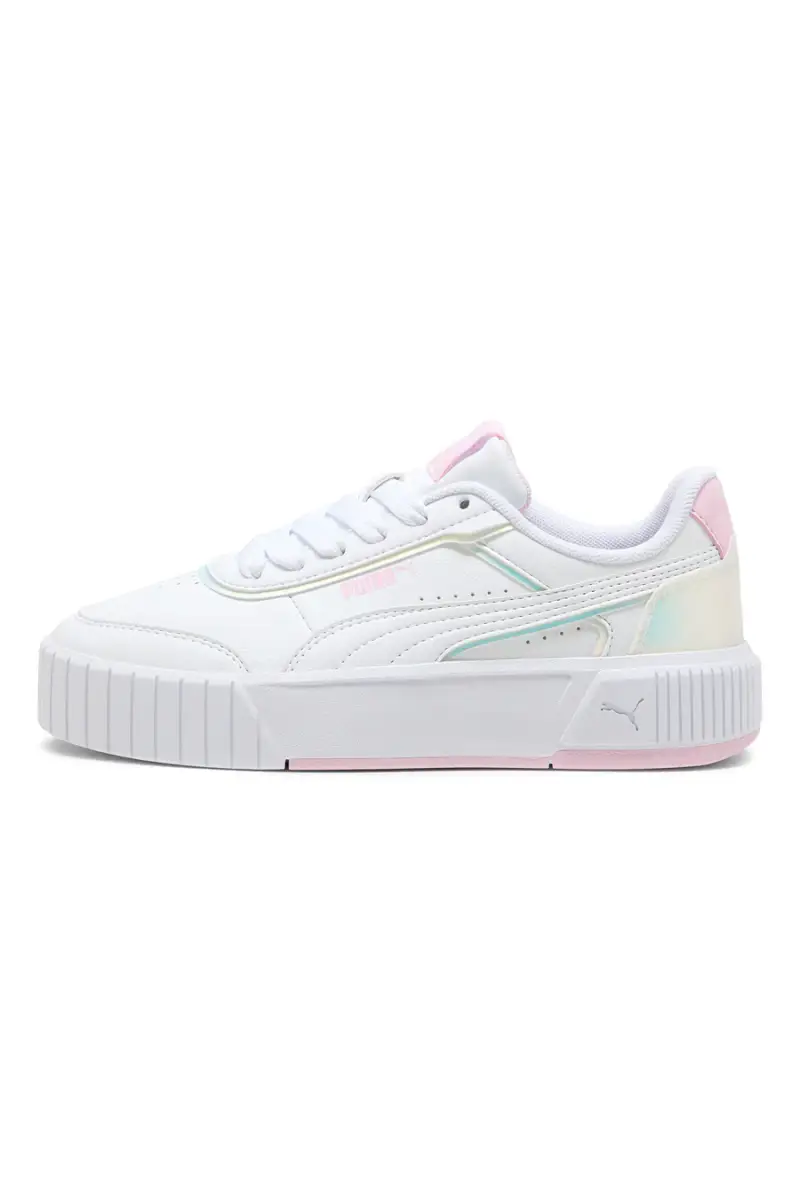 Sneakers Bianco platform hologram Puma Carina Mia Holo 2 Jr [WHITE
